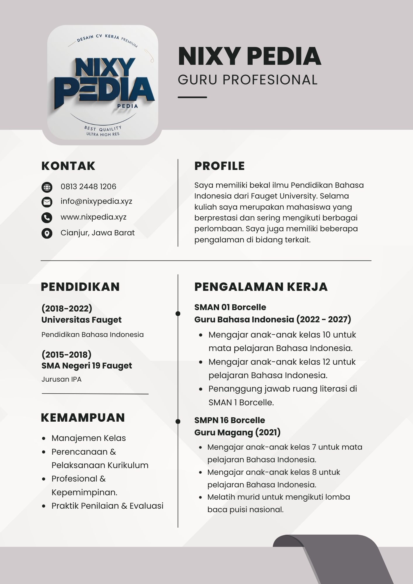 NIXY Pedia