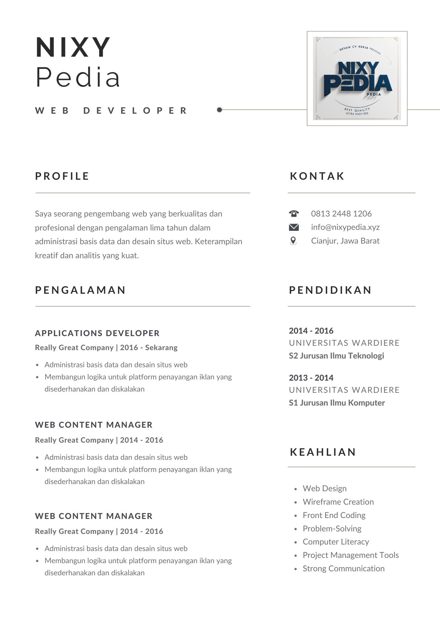 NIXY Pedia